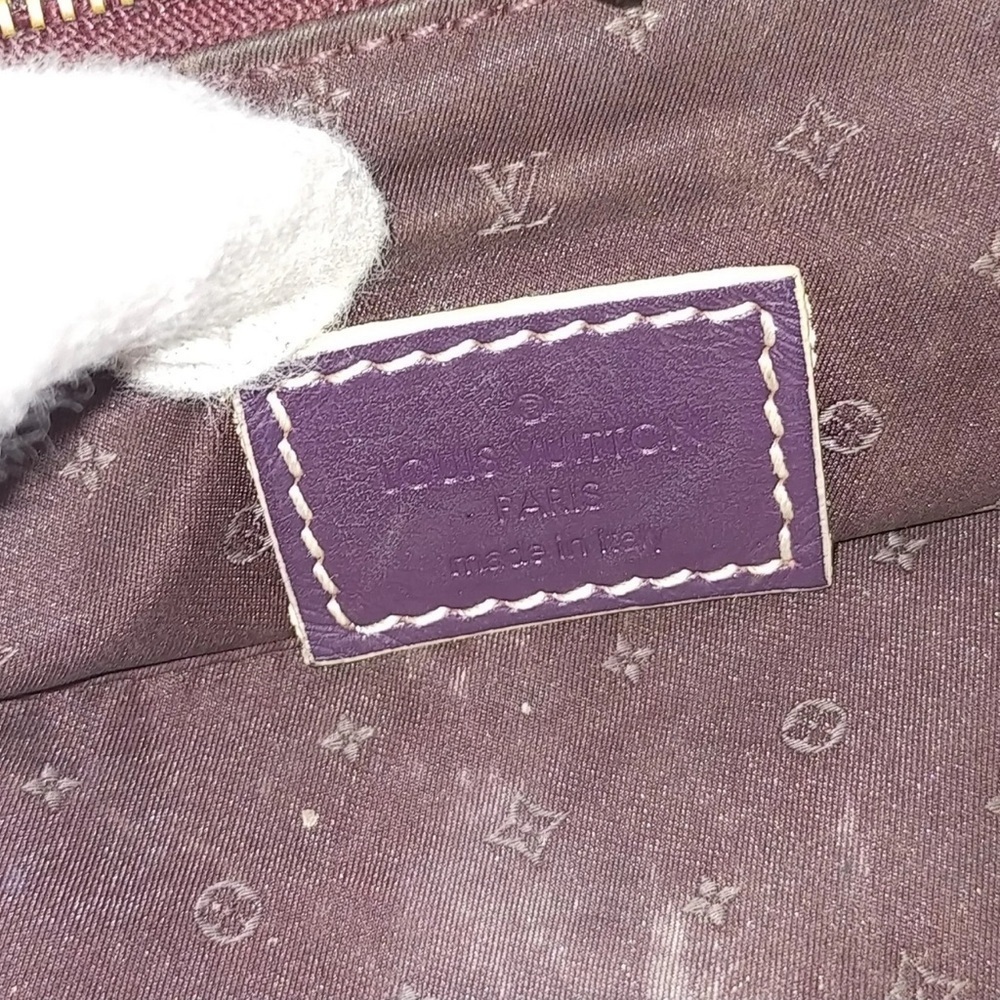 Louis Vuitton Purple and Gold Tote with Structured Design - Picture 7 of 10